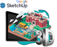 Google SketchUp - Школа программирования для детей, компьютерные курсы для школьников, начинающих и подростков - KIBERone г. Магнитогорск