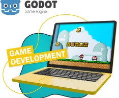 Godot.  Основа создания легендарных игр - КИБЕРшкола программирования для детей, компьютерные курсы для школьников, начинающих и подростков - KIBERone г. Магнитогорск