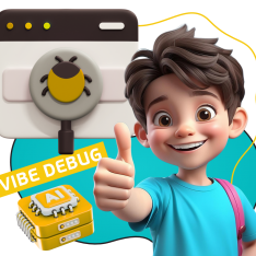 Тестирование & Vibe Debug. Охотники за багами - КИБЕРшкола программирования для детей, компьютерные курсы для школьников, начинающих и подростков - KIBERone г. Магнитогорск