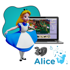 Alice 3d - КИБЕРшкола программирования для детей, компьютерные курсы для школьников, начинающих и подростков - KIBERone г. Магнитогорск