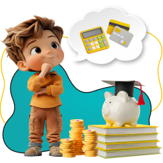 Финансовый интеллект вместе KIBERone - КИБЕРшкола программирования для детей, компьютерные курсы для школьников, начинающих и подростков - KIBERone г. Магнитогорск