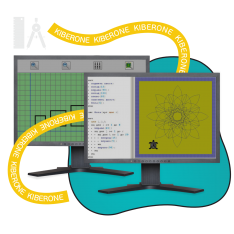 Исполнители чертежник и черепашка - КИБЕРшкола программирования для детей, компьютерные курсы для школьников, начинающих и подростков - KIBERone г. Магнитогорск
