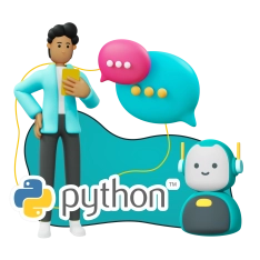 Умный чат-бот на Python на Telegram - КИБЕРшкола программирования для детей, компьютерные курсы для школьников, начинающих и подростков - KIBERone г. Магнитогорск