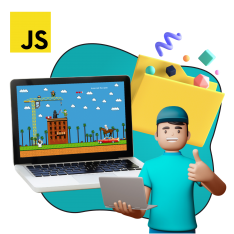 Программирование на JavaScript. Учимся создавать игры! - КИБЕРшкола программирования для детей, компьютерные курсы для школьников, начинающих и подростков - KIBERone г. Магнитогорск