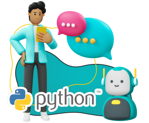 Умный чат-бот на Python - Школа программирования для детей, компьютерные курсы для школьников, начинающих и подростков - KIBERone г. Магнитогорск
